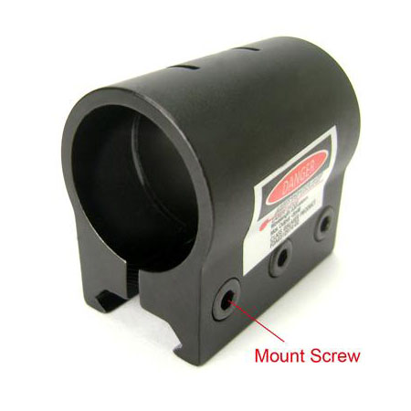 1" 25mm ring laser scope sight weaver picatinny 20mm rail mount